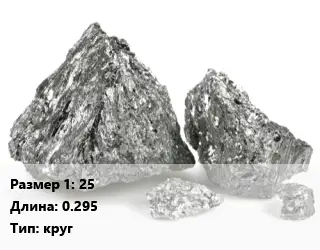 Ванадий 25 L=0.295 круг